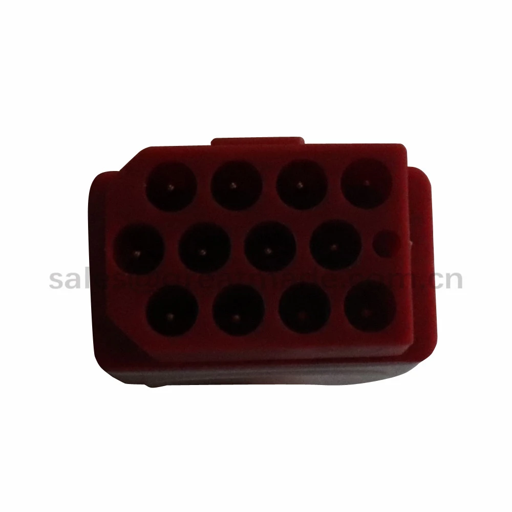 Kompatibel Bionet BM3 BM5 ett stykke EKG-kabel med blyledninger, AHA, 3-Lead, snap, rød 12pin