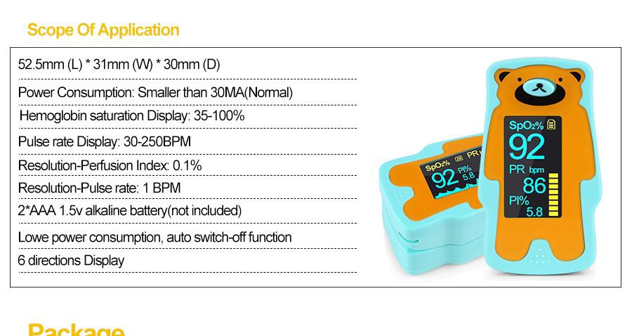 Child Finger Oximeter 7