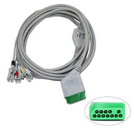 EKG-kabel med ledninger for Nihon Kohden