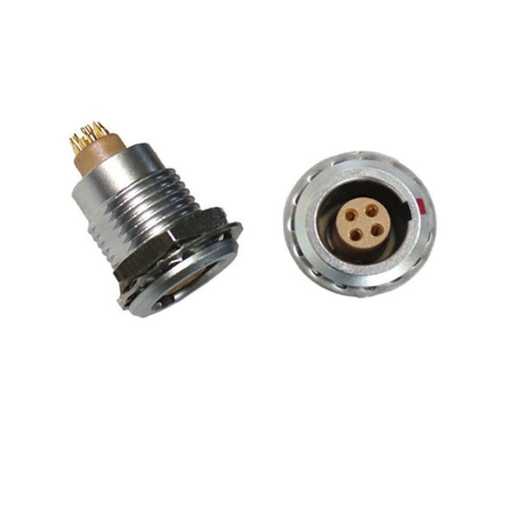 FGG EGG 1B 304 Push-pull Metal Straight Plug/fixed Socket Connector