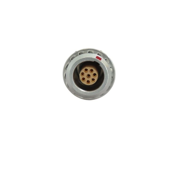 FGG EGG 1B Series 308 Push-Pull Metal Straight Plug/ Fixed Socket Connector