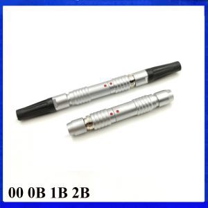 FGG PHG-kontakt 00 0B 1B 2B-serien push-pull selvlåsende mannlig rett plugg / kvinnelig stikkontakt