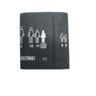 Liten Voksen # 10 Enkeltrør Nibp Mansjettknapp, 20-27 Arm Omkrets, Uten Gasbag