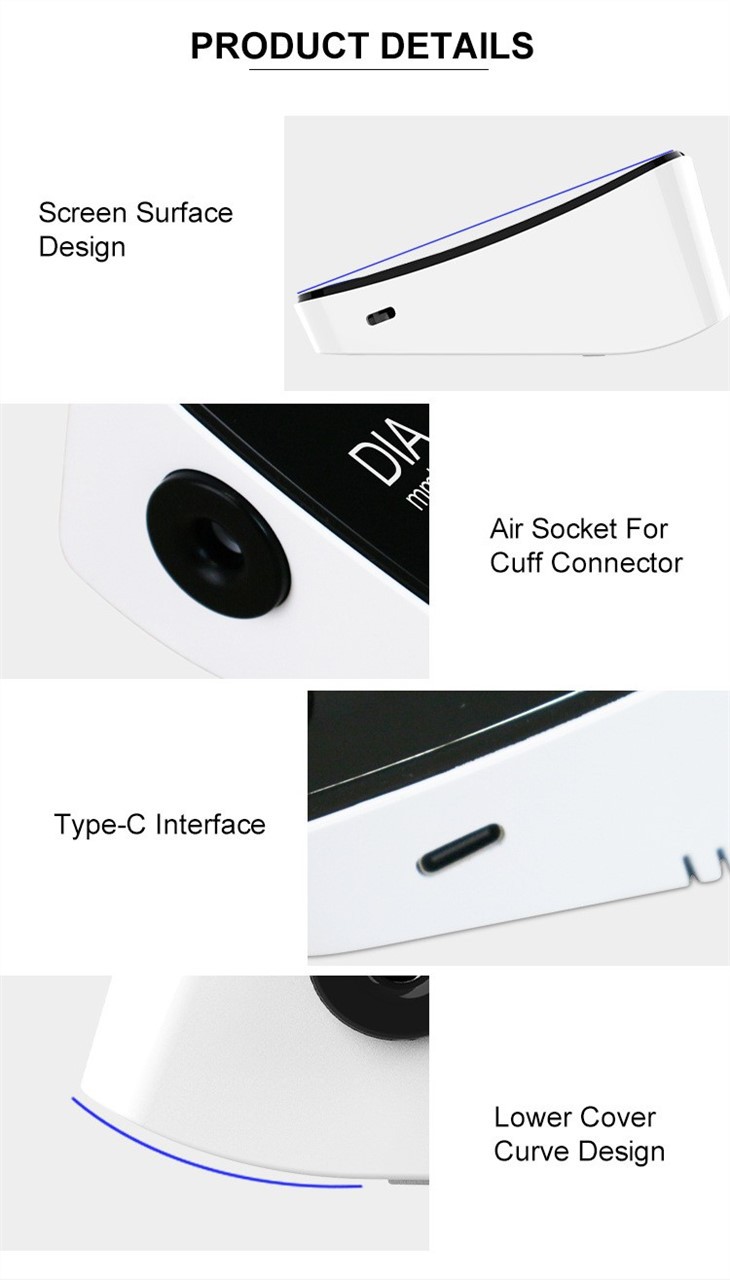 Electronic Sphygmomanometer Automatic Blood Pressure Monitor Arm Sphygmomanometer