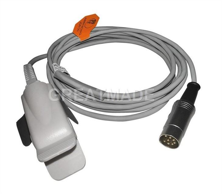 Adult Finger Clip Spo2 Sensor Bruk for Digicare