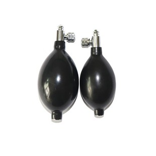 Medisinsk latekspumpe med luftutløsningsventil