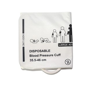 Engangs stor voksen lang NIBP-mansjett